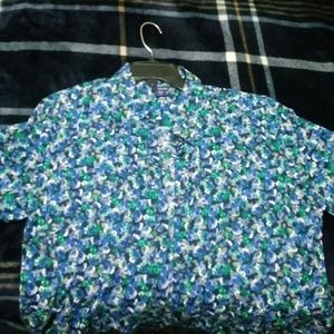 Floral Button Up